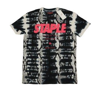 staple pigeon t-shirt small size/ multicolor black camo/ short sleeve tee